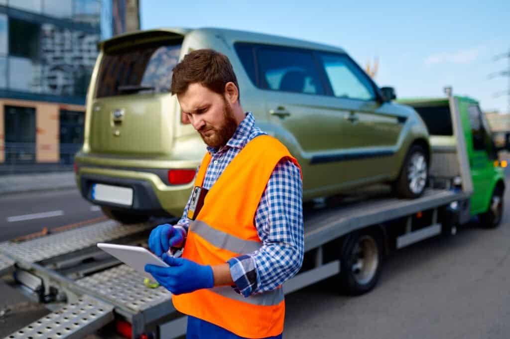 Traralgon towing service - flatbed tow truck